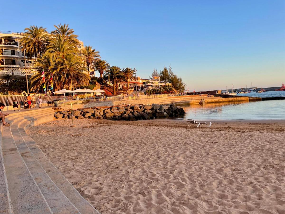 Studio In Top Lage Direkt Am Strand Arguineguin Luaran gambar
