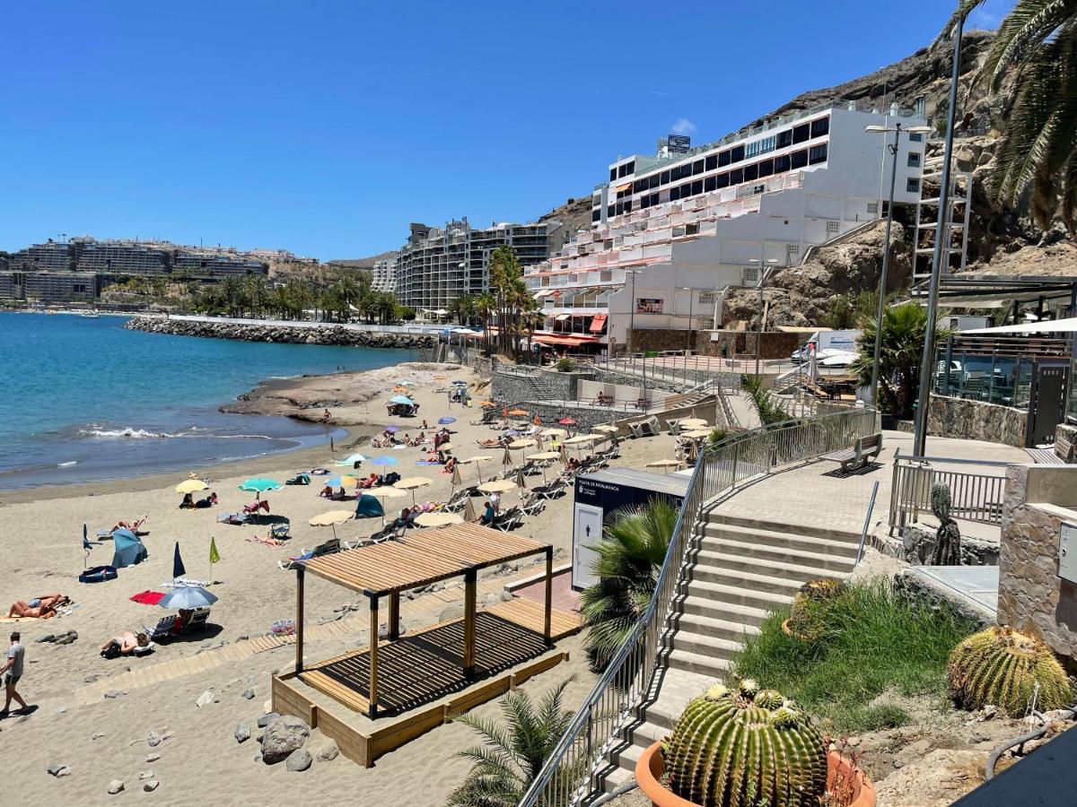 Studio In Top Lage Direkt Am Strand Arguineguin Luaran gambar